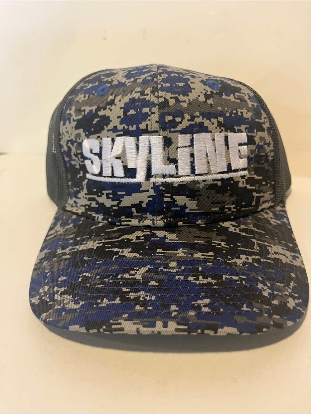 New promotional snapback trucker style hat from Skyline
